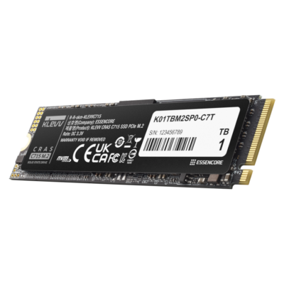 כונן SSD KLEVV CRAS C715 512GB M.2 NVMe Gen3 – תמונה 2