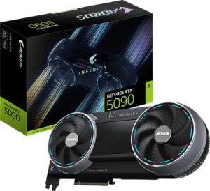 כרטיס מסך GIGABYTE AORUS GeForce RTX 5090 INFINITY 32GB GDDR7 – GV-N5090AORUS IF-32GD