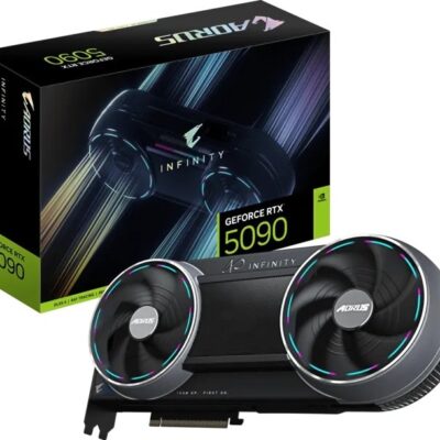 כרטיס מסך GIGABYTE AORUS GeForce RTX 5090 INFINITY 32GB GDDR7 – GV-N5090AORUS IF-32GD – תמונת מוצר ראשית