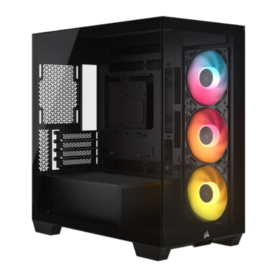 מארז Corsair 2800X RS-R ARGB Micro-ATX Black (CC-9011347-WW) – תמונת מוצר ראשית