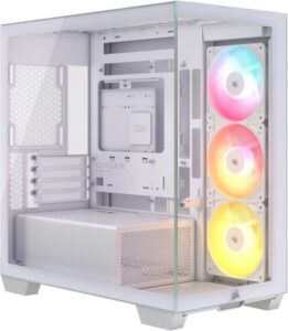 מארז Corsair 2800X RS-R ARGB Micro-ATX לבן (CC-9011348-WW)