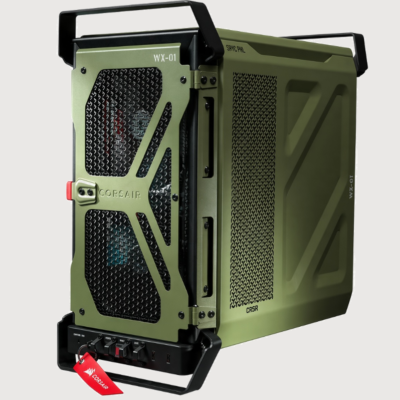 מארז Corsair WARTHOG Airflow Olive Drab Mid-Tower – תמונה 2