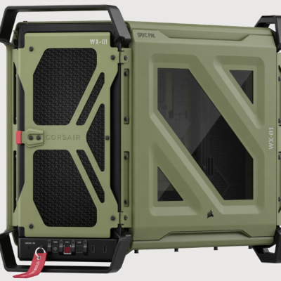 מארז Corsair WARTHOG Airflow Olive Drab Mid-Tower – תמונה 3