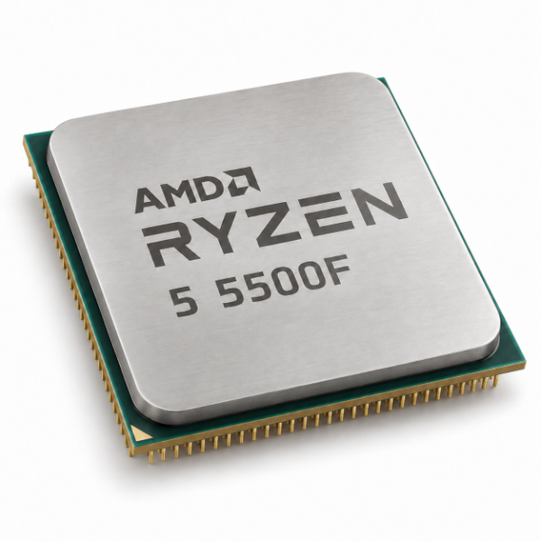 מעבד AMD Ryzen 5 5500F Tray ללא קירור – 100-000001905 – תמונת מוצר ראשית