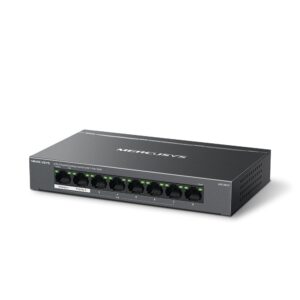 מתג PoE+ גיגה־ביט 8 פורטים MERCUSYS MS108GP