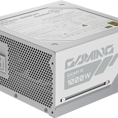 ספק כוח GIGABYTE GAMING 1000GM PG5 ICE 1000W 80 PLUS Gold מודולרי מלא – תמונת מוצר ראשית