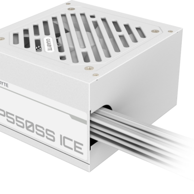 ספק כוח GIGABYTE P550SS ICE 550W 80 PLUS Silver לבן – תמונה 4