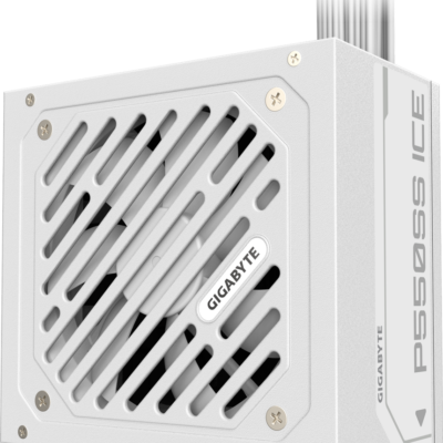 ספק כוח GIGABYTE P550SS ICE 550W 80 PLUS Silver לבן – תמונת מוצר ראשית