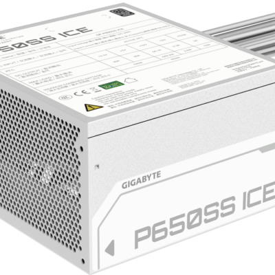 ספק כוח GIGABYTE P650SS ICE 650W 80 PLUS Silver לבן – תמונה 4